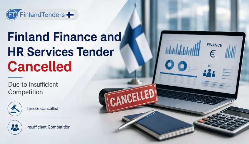 A €2 million procurement for integrated HR and financial services was cancelled after receiving one bid