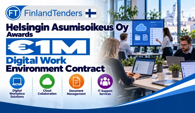 Helsingin Asumisoikeus Oy Awards €1M Digital Work Environment Contract