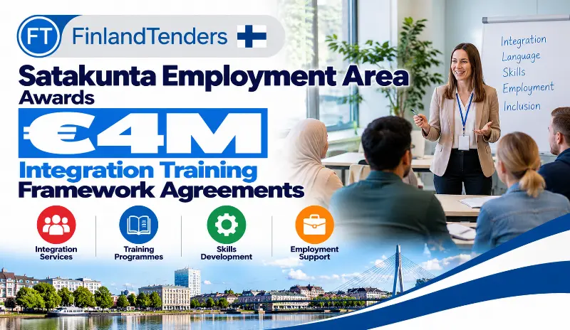 Satakunta Employment Area Awards €4M Integration Training Framework Agreements