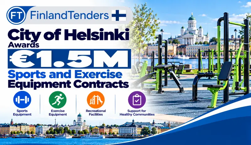 City of Helsinki Awards €1.5M Sports and Exercise Equipment Contracts