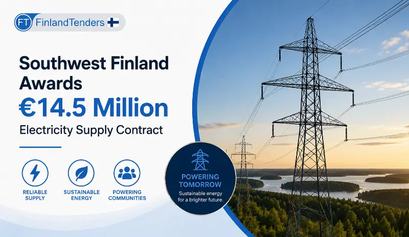 Southwest Finland Awards €14.5 Million Electricity Supply Contract