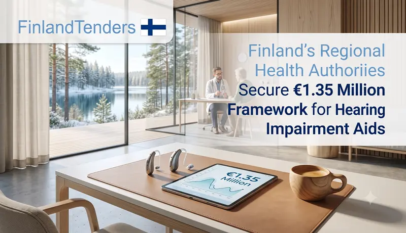 Finland's Regional Health Authorities Secure €1.35 Million Framework for Hearing Impairment Aids