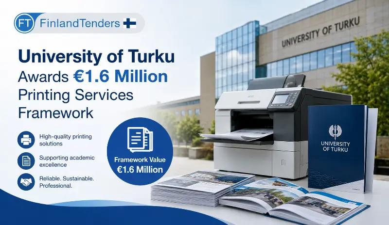 University of Turku Awards €1.6 Million Printing Services Framework