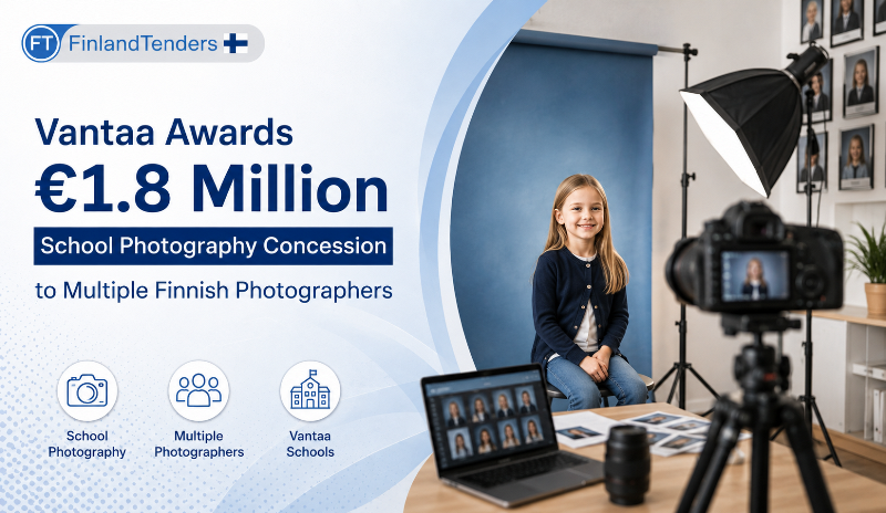 Vantaa Awards €1.8 Million School Photography Concession to Multiple Finnish Photographers